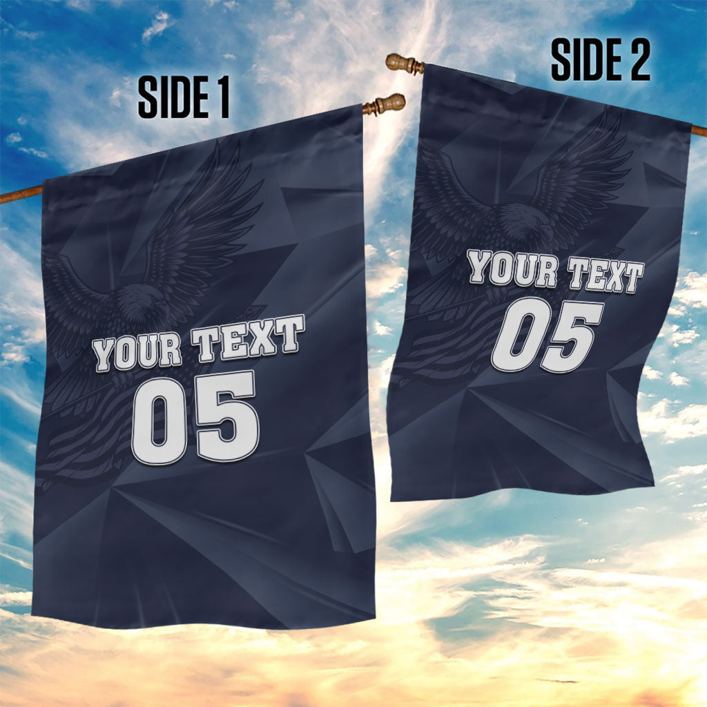 Custom United States Soccer 2026 Garden Flag USA Eagle Simple Style