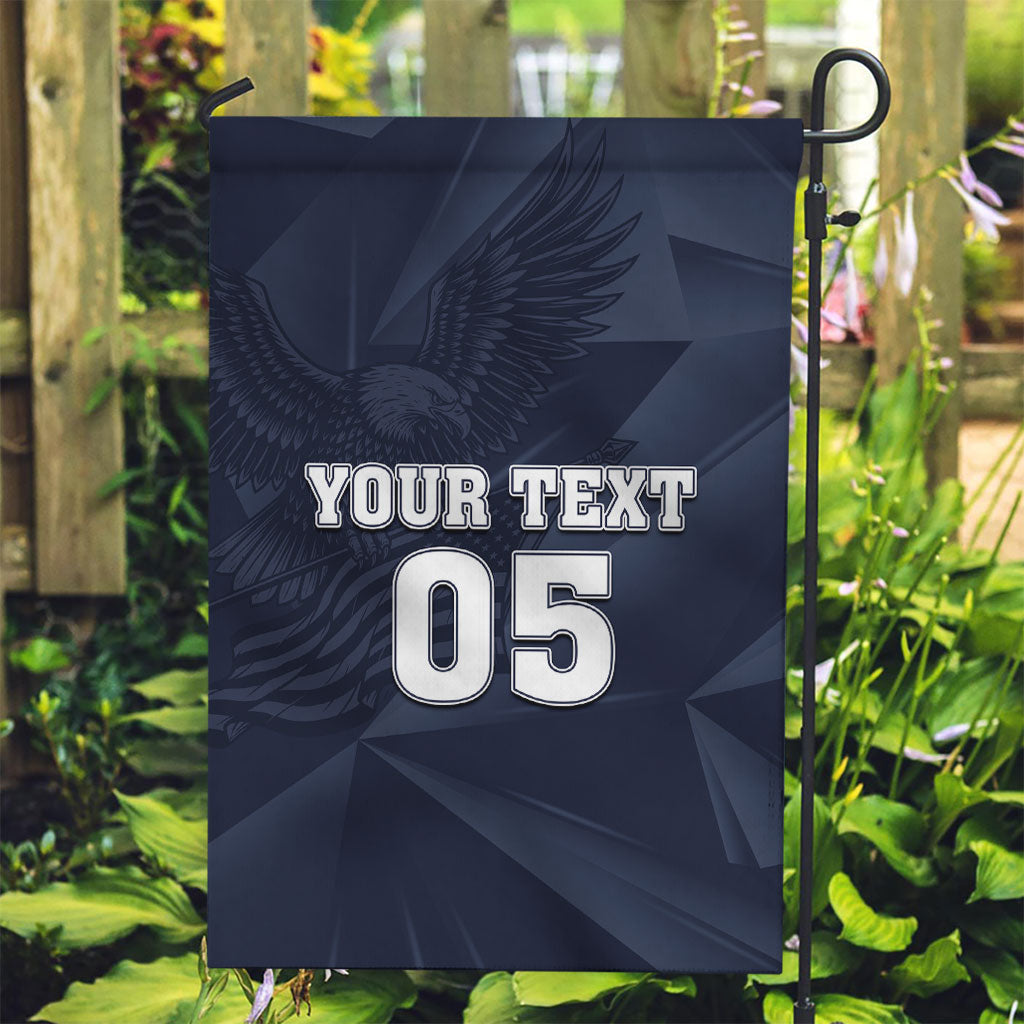 Custom United States Soccer 2026 Garden Flag USA Eagle Simple Style