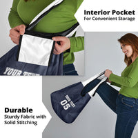 Custom United States Soccer 2026 Grocery Bag USA Eagle Simple Style