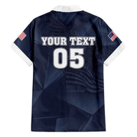 Custom United States Soccer 2026 Hawaiian Shirt USA Eagle Simple Style