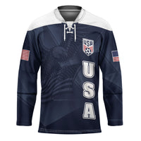Custom United States Soccer 2026 Hockey Jersey USA Eagle Simple Style