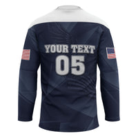 Custom United States Soccer 2026 Hockey Jersey USA Eagle Simple Style