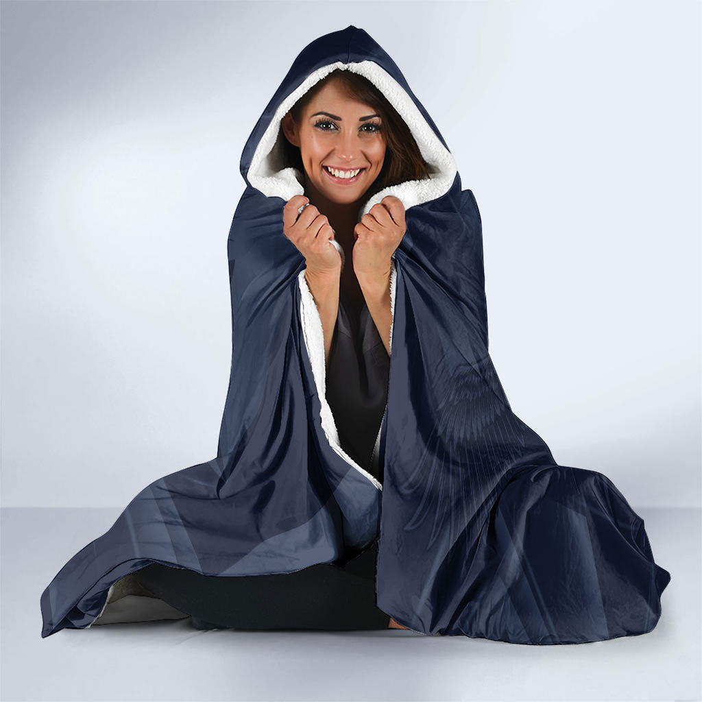 Custom United States Soccer 2026 Hooded Blanket USA Eagle Simple Style