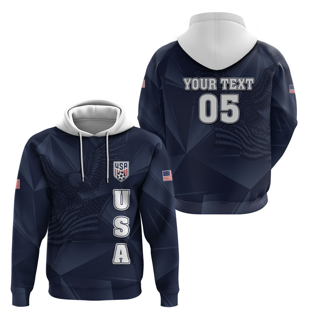 Custom United States Soccer 2026 Hoodie USA Eagle Simple Style