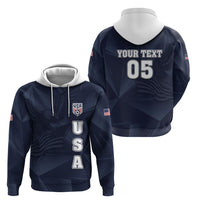 Custom United States Soccer 2026 Hoodie USA Eagle Simple Style