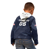 Custom United States Soccer 2026 Kid Hoodie USA Eagle Simple Style