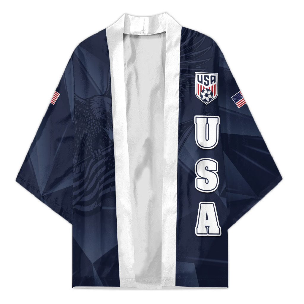 Custom United States Soccer 2026 Kimono USA Eagle Simple Style