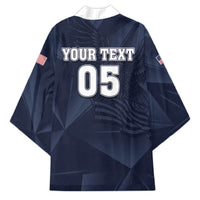 Custom United States Soccer 2026 Kimono USA Eagle Simple Style