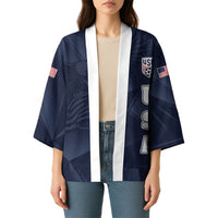 Custom United States Soccer 2026 Kimono USA Eagle Simple Style