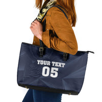 Custom United States Soccer 2026 Leather Tote Bag USA Eagle Simple Style