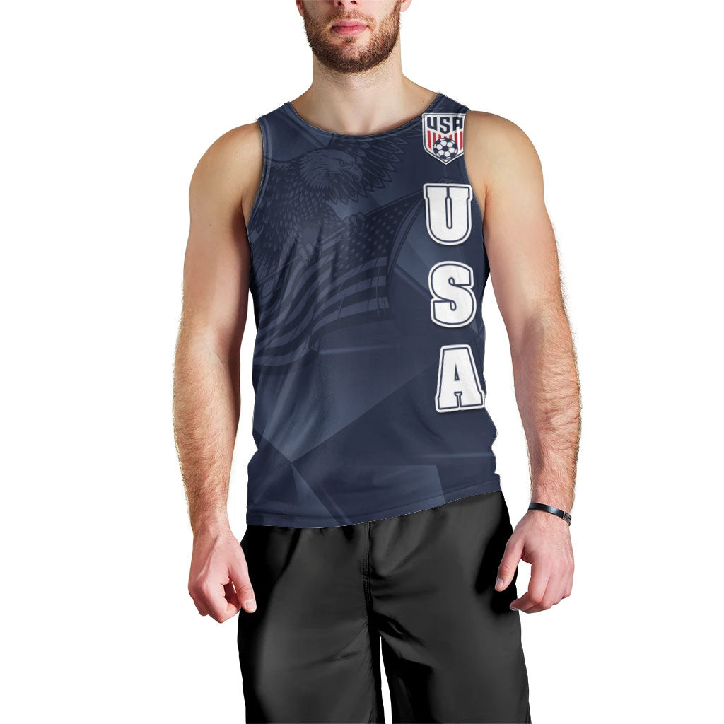 Custom United States Soccer 2026 Men Tank Top USA Eagle Simple Style