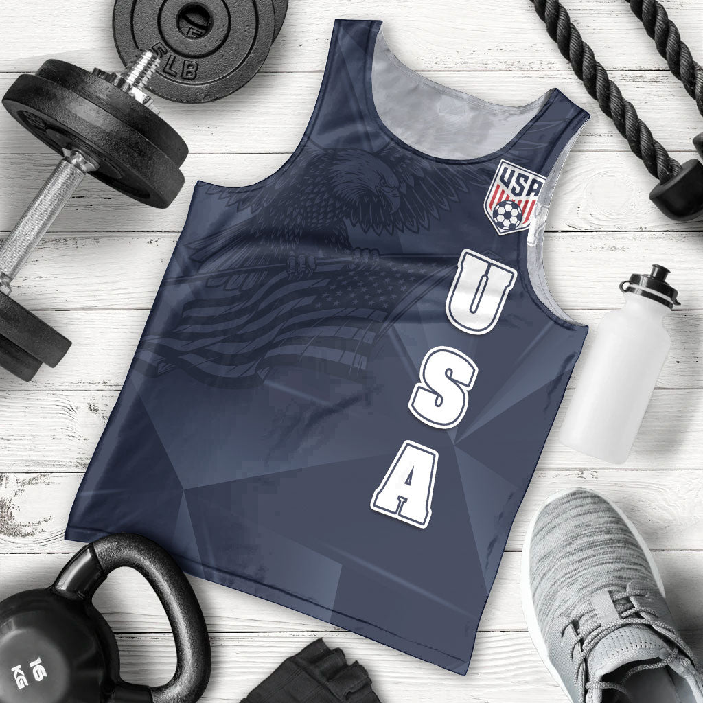 Custom United States Soccer 2026 Men Tank Top USA Eagle Simple Style