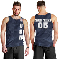 Custom United States Soccer 2026 Men Tank Top USA Eagle Simple Style