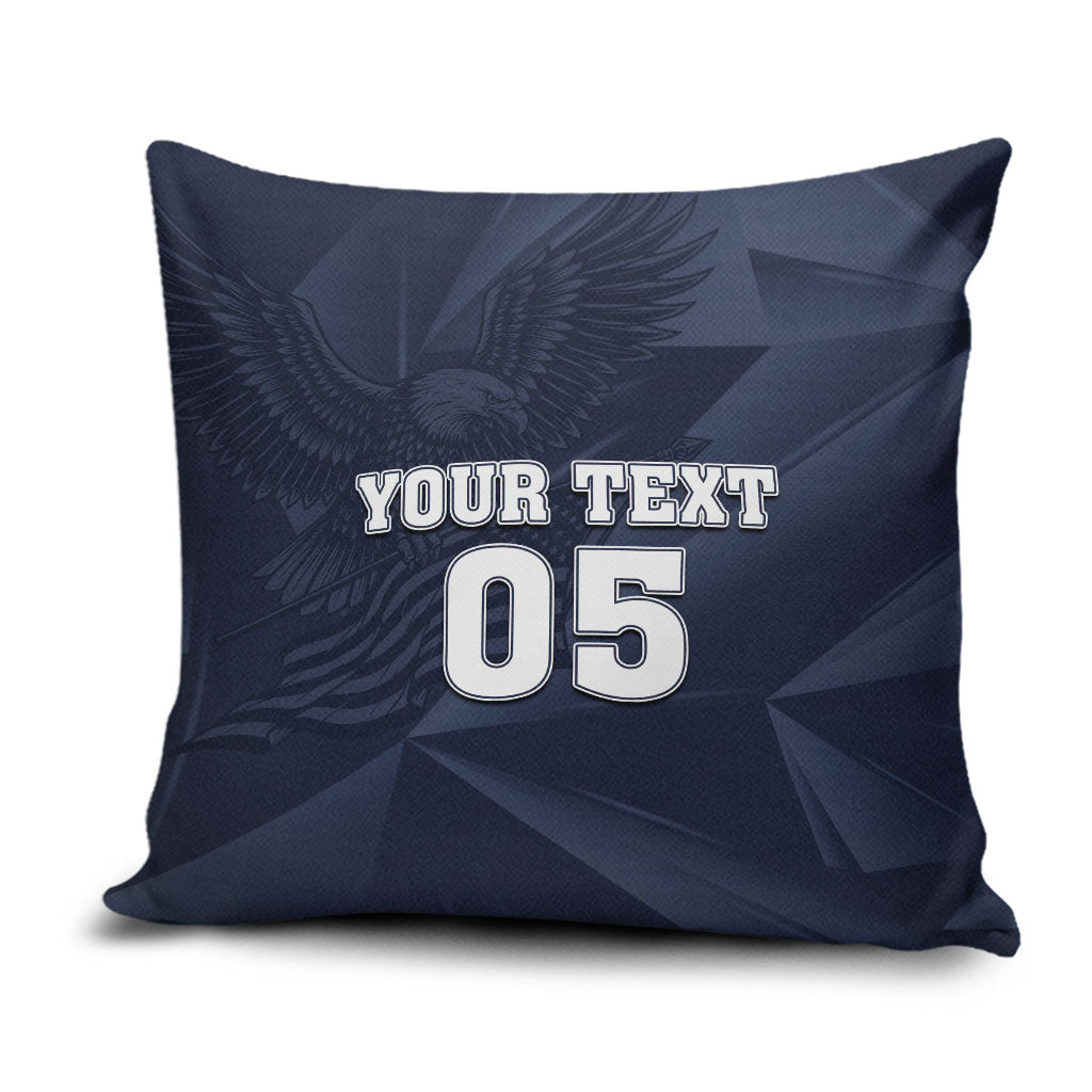 Custom United States Soccer 2026 Pillow Cover USA Eagle Simple Style