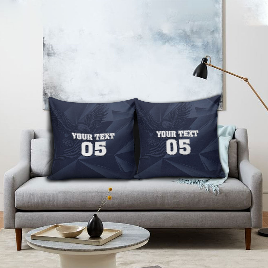 Custom United States Soccer 2026 Pillow Cover USA Eagle Simple Style