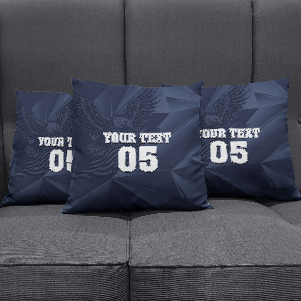 Custom United States Soccer 2026 Pillow Cover USA Eagle Simple Style