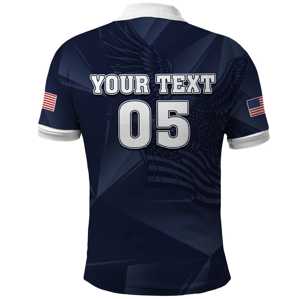Custom United States Soccer 2026 Polo Shirt USA Eagle Simple Style