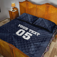Custom United States Soccer 2026 Quilt Bed Set USA Eagle Simple Style