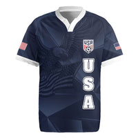 Custom United States Soccer 2026 Rugby Jersey USA Eagle Simple Style