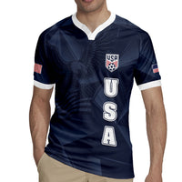 Custom United States Soccer 2026 Rugby Jersey USA Eagle Simple Style