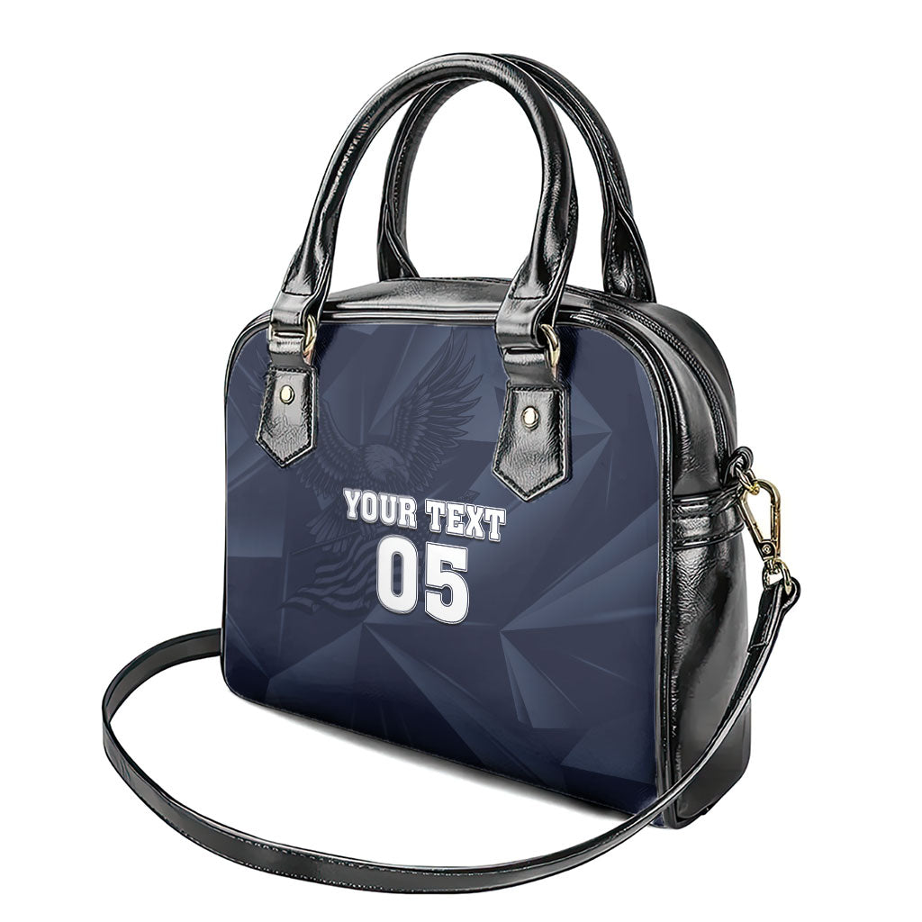 Custom United States Soccer 2026 Shoulder Handbag USA Eagle Simple Style