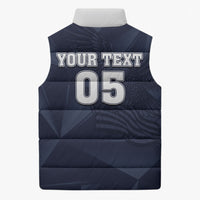 Custom United States Soccer 2026 Sleeveless Puffer Jacket USA Eagle Simple Style