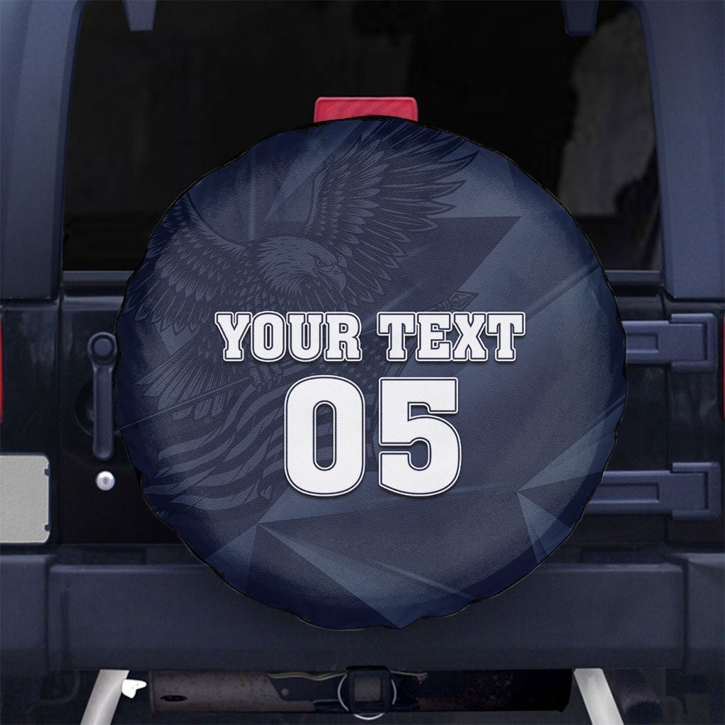 Custom United States Soccer 2026 Spare Tire Cover USA Eagle Simple Style