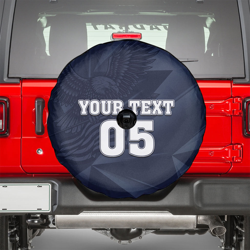Custom United States Soccer 2026 Spare Tire Cover USA Eagle Simple Style