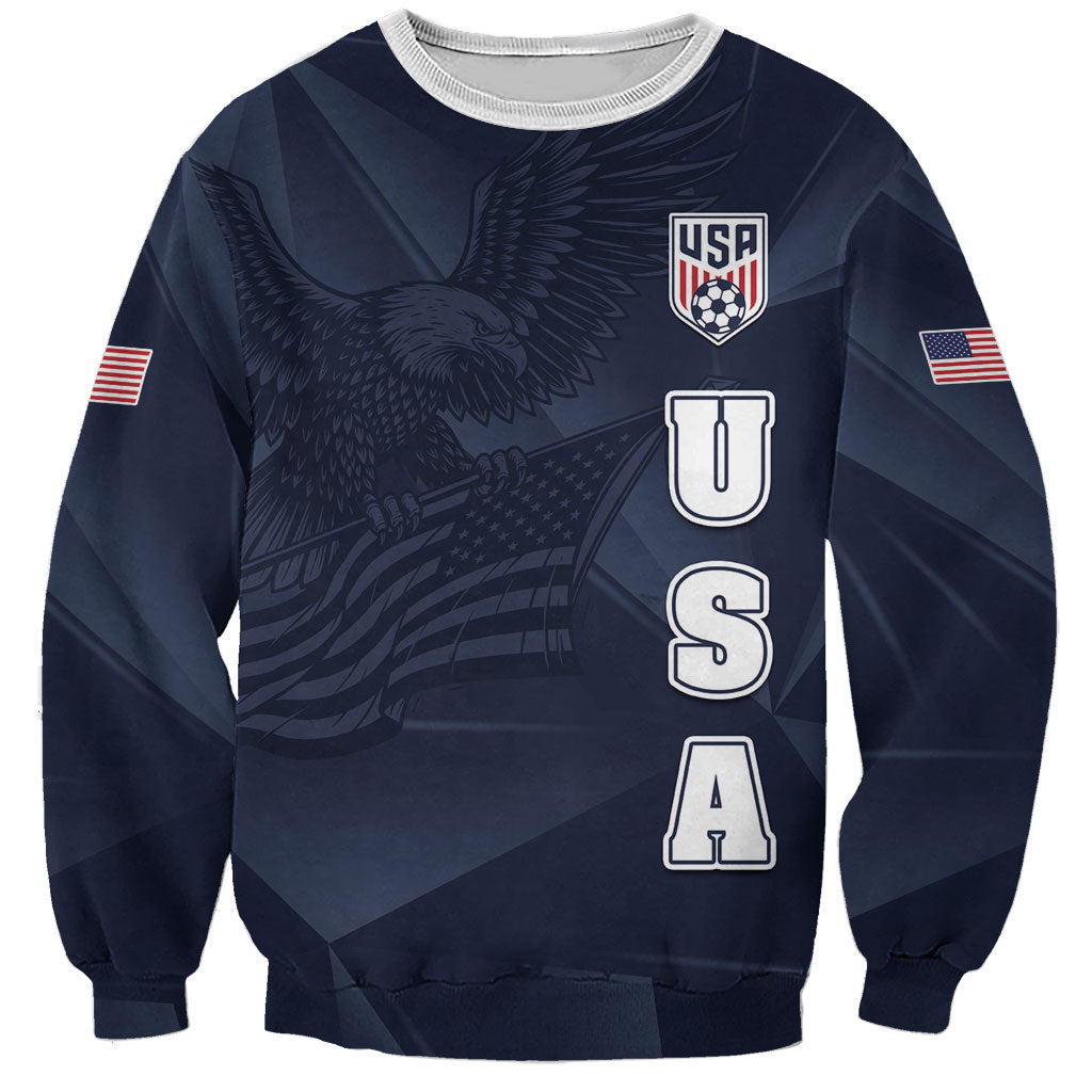 Custom United States Soccer 2026 Sweatshirt USA Eagle Simple Style