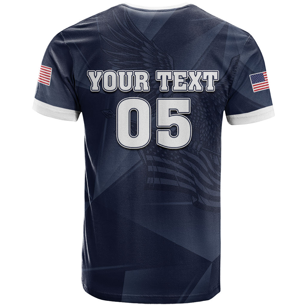 Custom United States Soccer 2026 T Shirt USA Eagle Simple Style