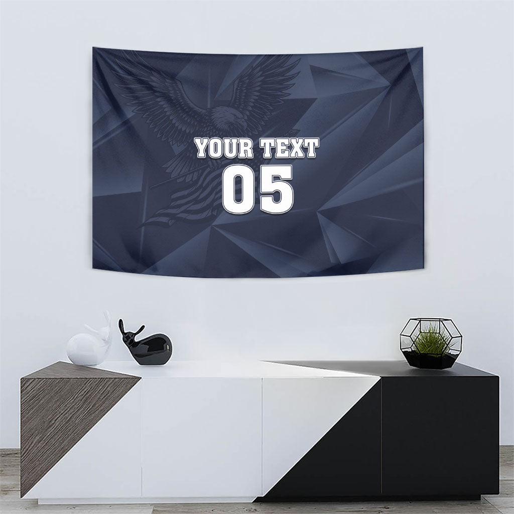 Custom United States Soccer 2026 Tapestry USA Eagle Simple Style
