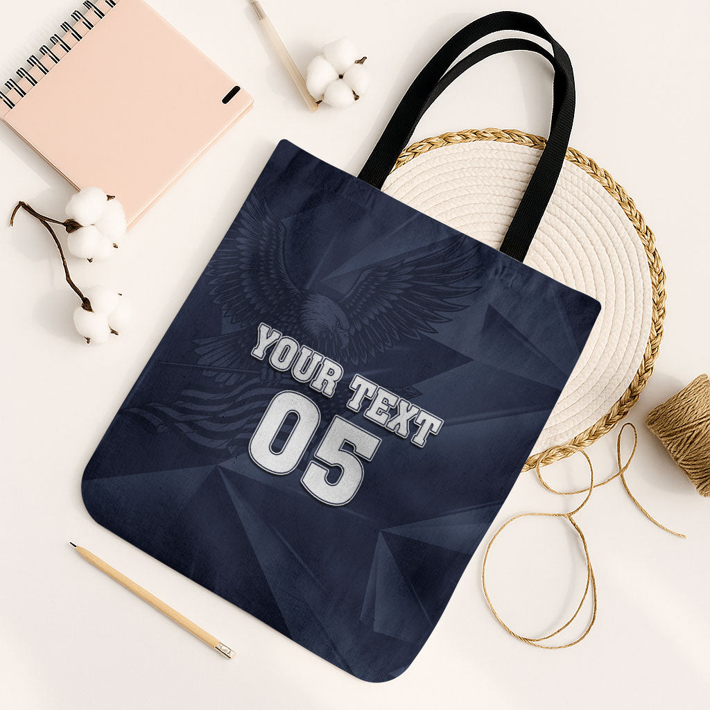 Custom United States Soccer 2026 Tote Bag USA Eagle Simple Style