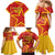 Custom Spain 2024 Football Family Matching Mermaid Dress and Hawaiian Shirt La Roja Reigns Supreme LT05 - Wonder Print Shop