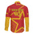 Custom Spain 2024 Football Family Matching Mermaid Dress and Hawaiian Shirt La Roja Reigns Supreme LT05 - Wonder Print Shop