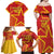 Custom Spain 2024 Football Family Matching Off Shoulder Maxi Dress and Hawaiian Shirt La Roja Reigns Supreme LT05 - Wonder Print Shop