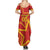 Custom Spain 2024 Football Family Matching Summer Maxi Dress and Hawaiian Shirt La Roja Reigns Supreme LT05 - Wonder Print Shop