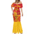 Custom Spain 2024 Football Mermaid Dress La Roja Reigns Supreme LT05 - Wonder Print Shop