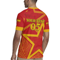 Custom Spain 2024 Football Rugby Jersey La Roja Reigns Supreme LT05 - Wonder Print Shop