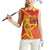 Custom Spain 2024 Football Women Sleeveless Polo Shirt La Roja Reigns Supreme LT05 - Wonder Print Shop