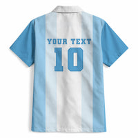 Custom Argentina Football GOAT 10 Hawaiian Shirt Worldwide Legend