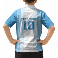 Custom Argentina Football GOAT 10 Hawaiian Shirt Worldwide Legend