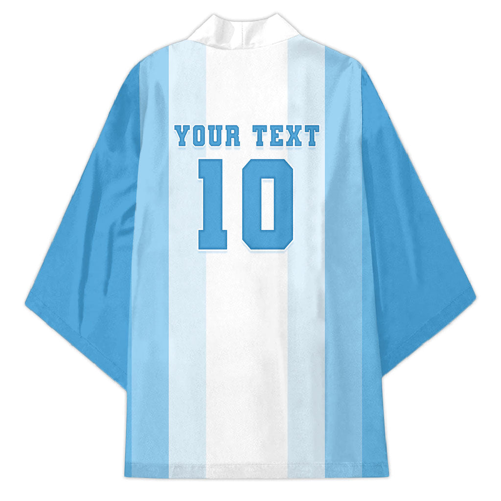 Custom Argentina Football GOAT 10 Kimono Worldwide Legend