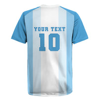Custom Argentina Football GOAT 10 Rugby Jersey Worldwide Legend