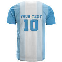 Custom Argentina Football GOAT 10 T Shirt Worldwide Legend