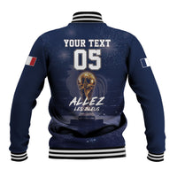 Custom World Football 2026 France Baseball Jacket Allez Les Bleus