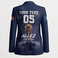 Custom World Football 2026 France Blazer Allez Les Bleus
