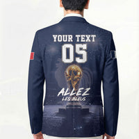 Custom World Football 2026 France Blazer Allez Les Bleus