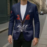 Custom World Football 2026 France Blazer Allez Les Bleus