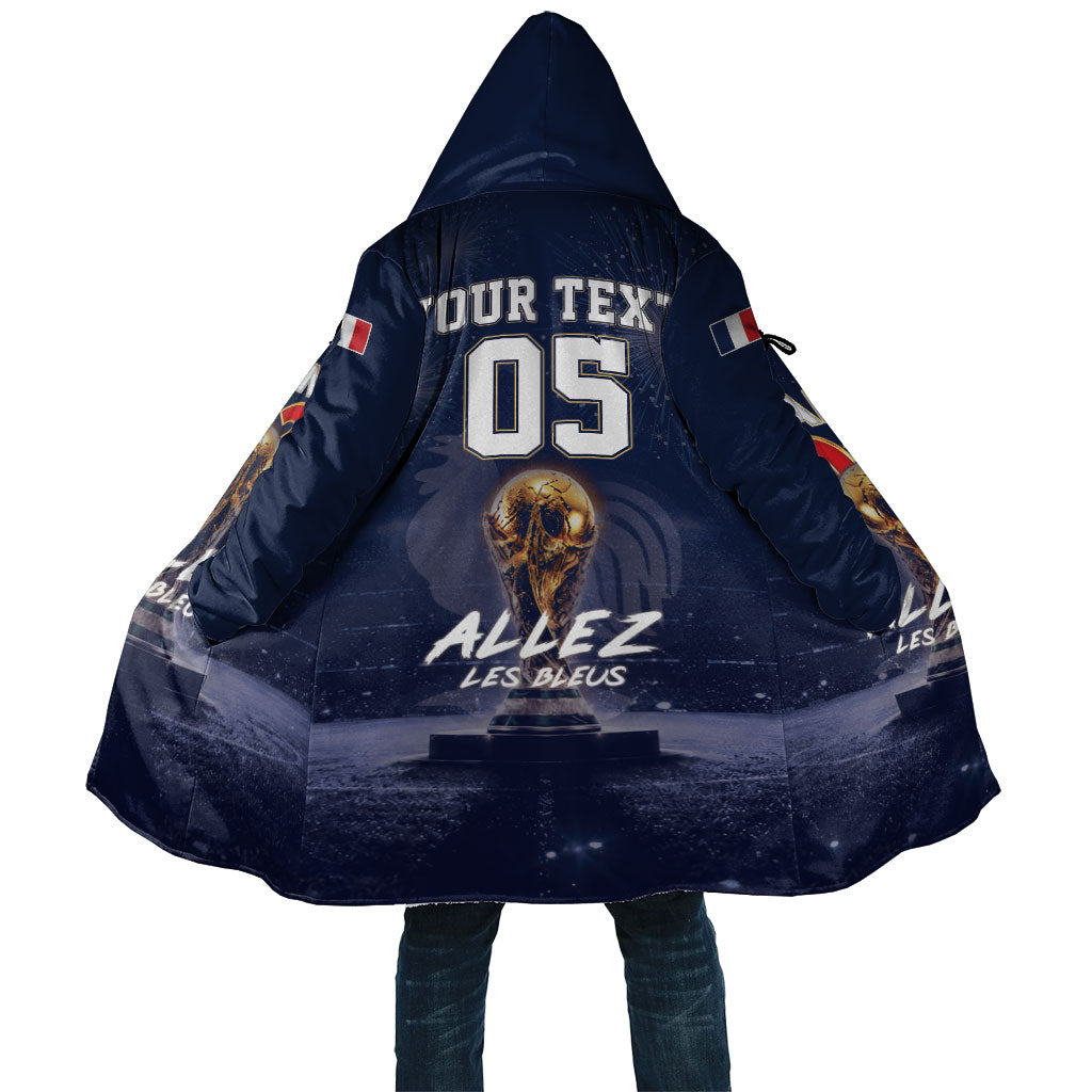 Custom World Football 2026 France Cloak Allez Les Bleus
