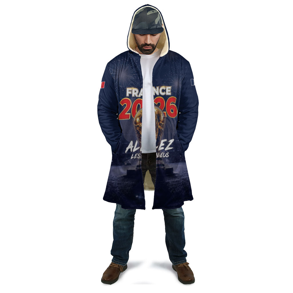 Custom World Football 2026 France Cloak Allez Les Bleus